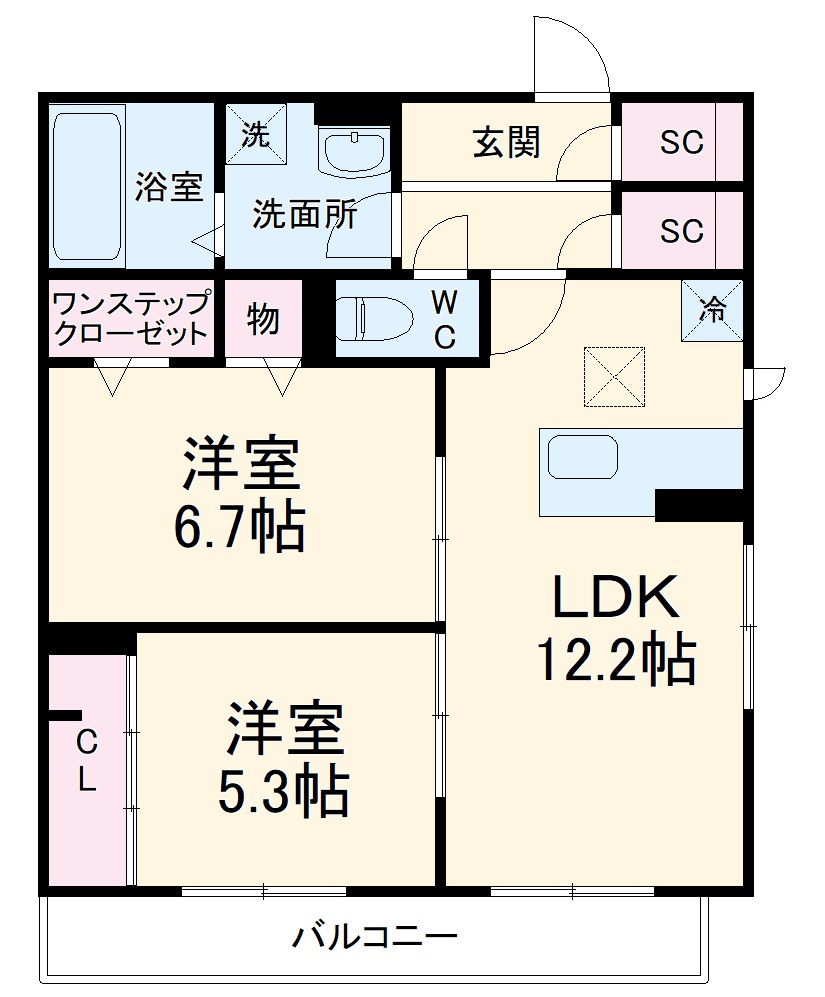 Sun HouSEの間取り