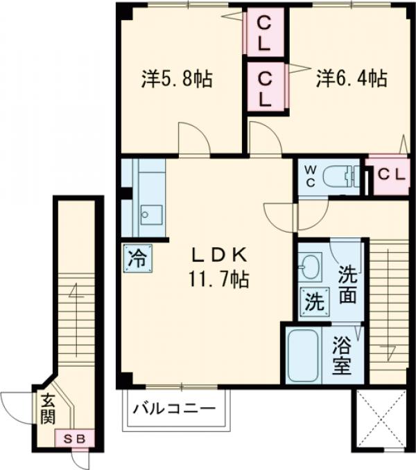 2/30 間取