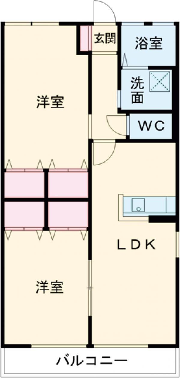 オリオンハイツCの間取り