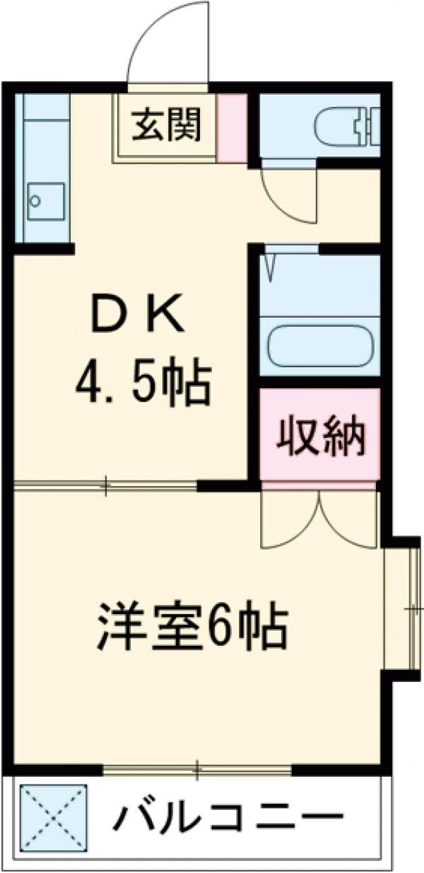 ローズパティオの間取り