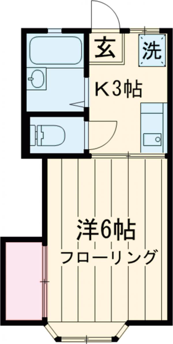 ドエルパークサイドの間取り