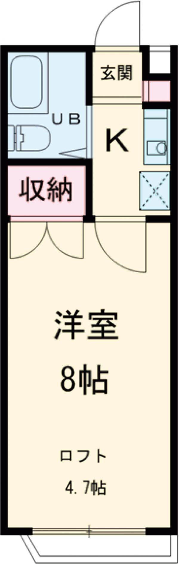 オリーヴマームの間取り