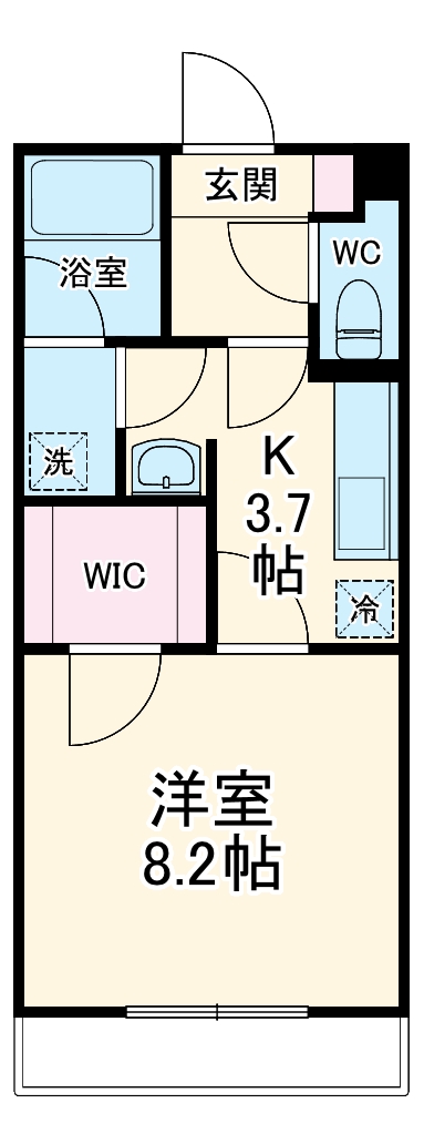 アヴニール(avenir)の間取り