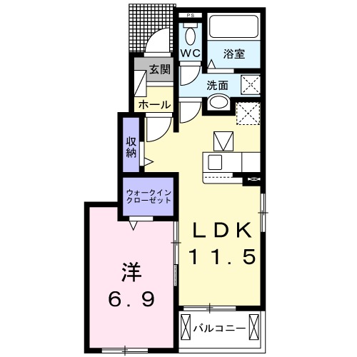 H・S宮後の間取り