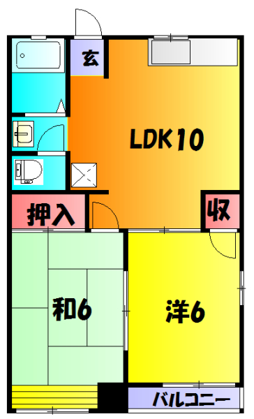 Tハウスの間取り