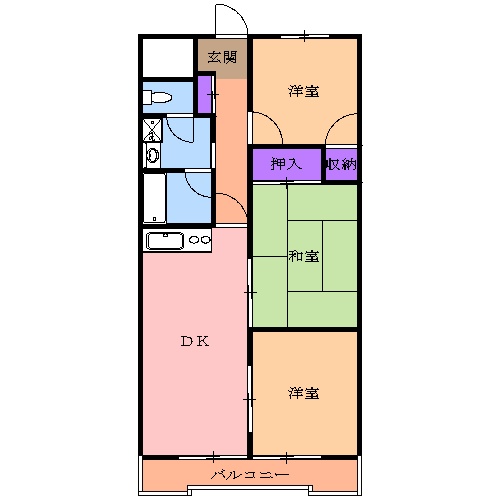 ロイヤルハイツの間取り