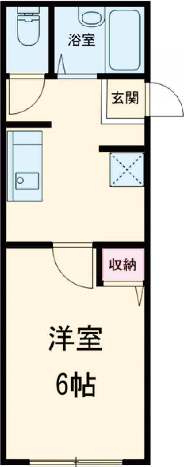 カーサ・コモドの間取り