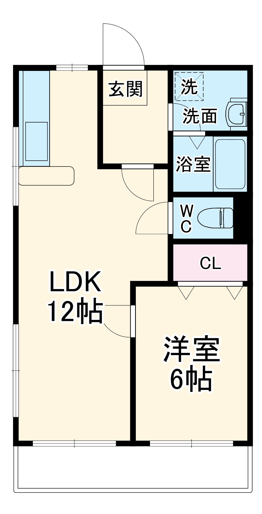 マンションスターダストの間取り