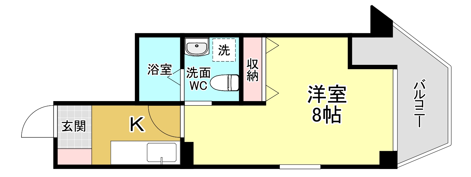千里山イーストの間取り