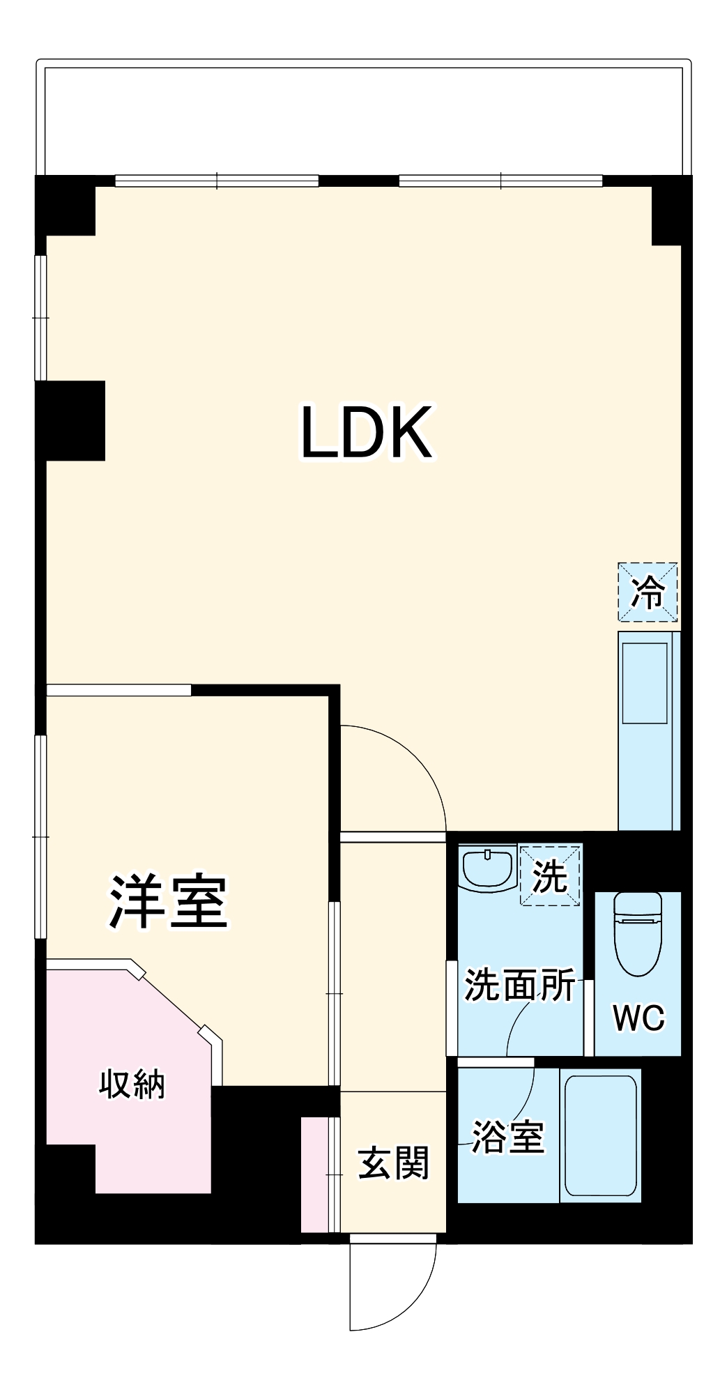 シャトーブランピエールの間取り