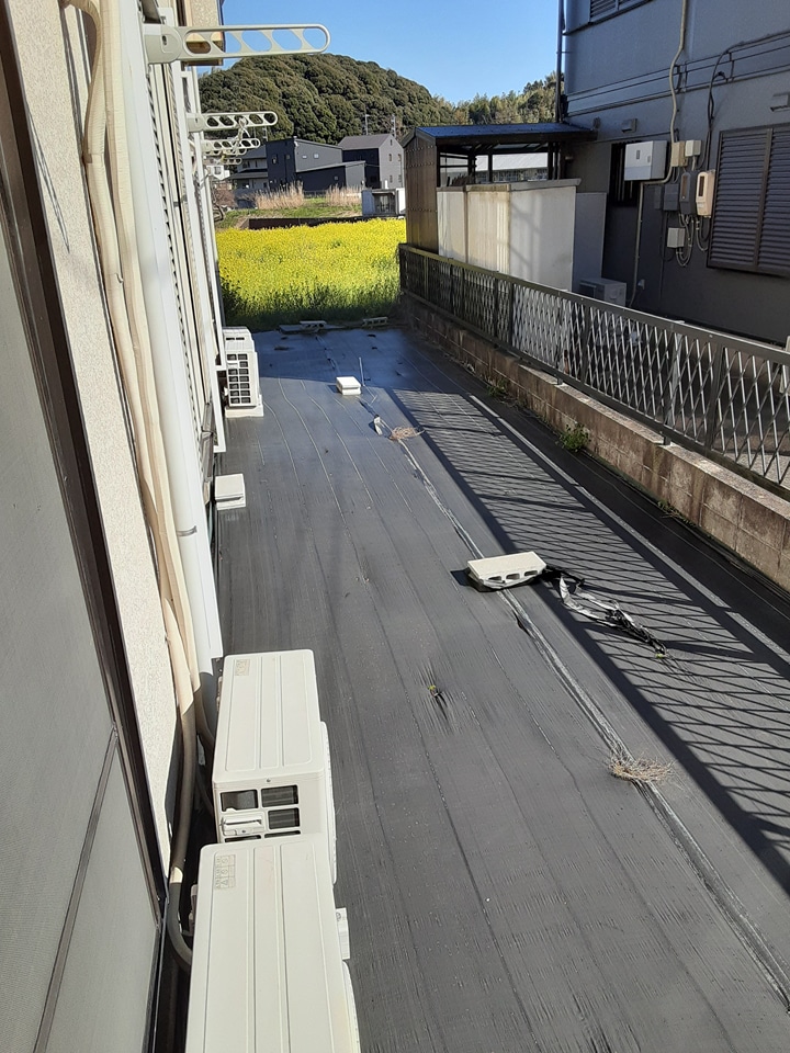 12/20 バルコニー