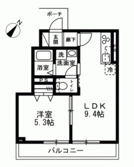 オスト六浦の間取り
