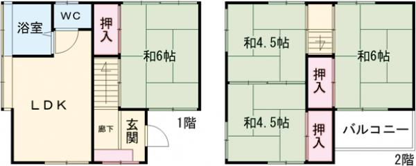 2/24 間取