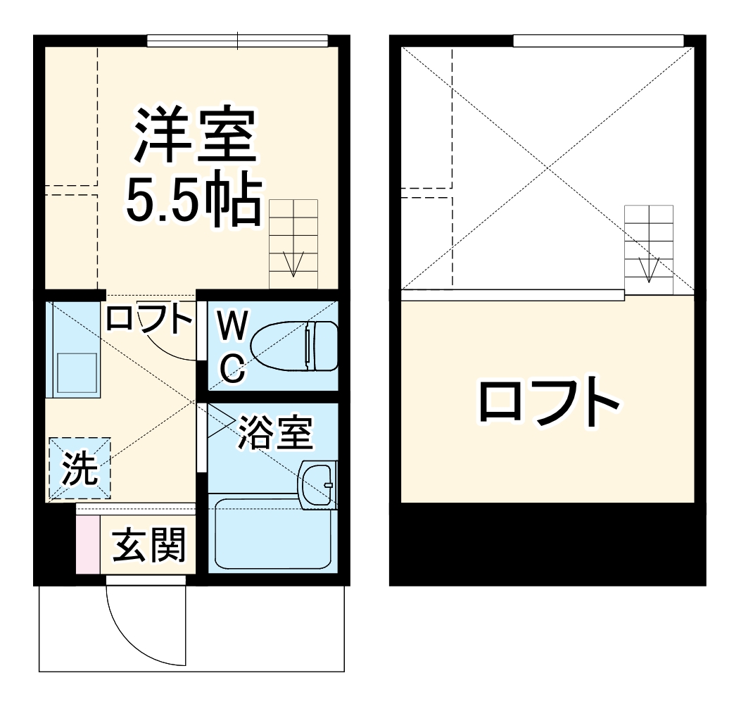 アモーレ戸部の間取り