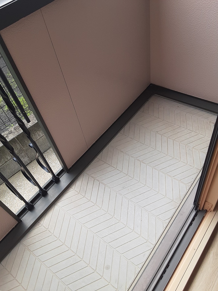 12/28 バルコニー