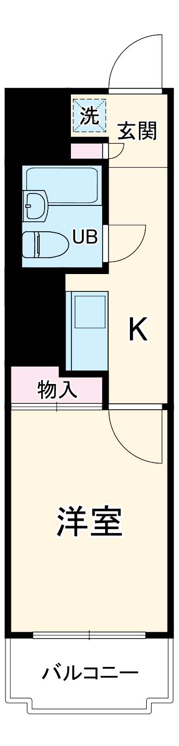 ベル島田の間取り