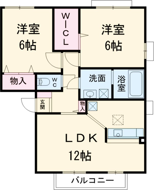 レジデンスABEの間取り