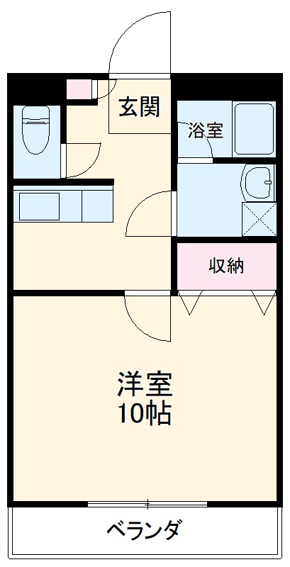 ソレイユの間取り