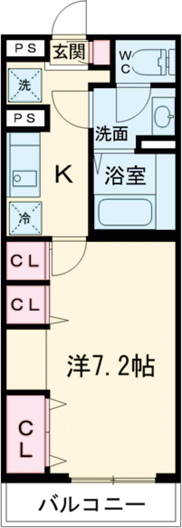 グレイス堀之内の間取り