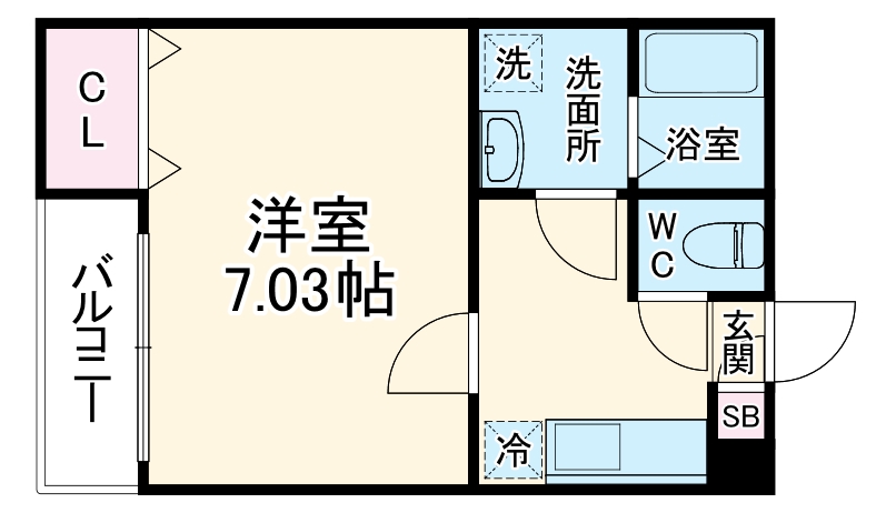 ジーメゾン宮原の間取り