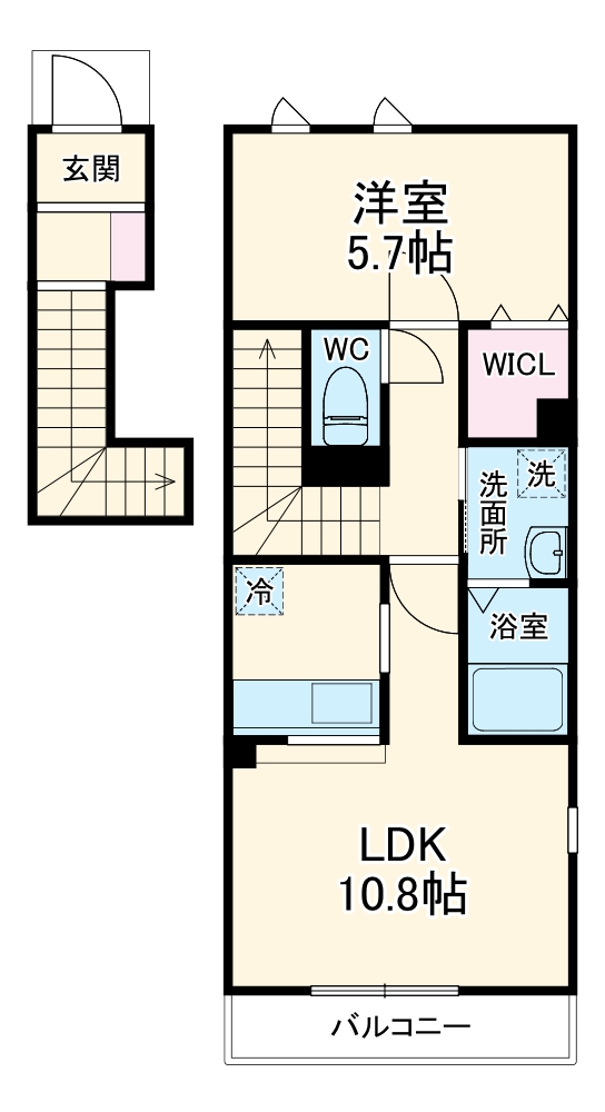 マージェの間取り