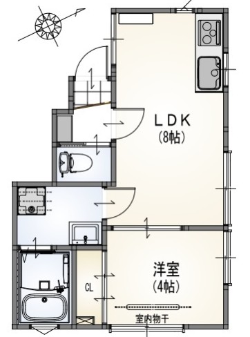 サンライズ三鷹台の間取り