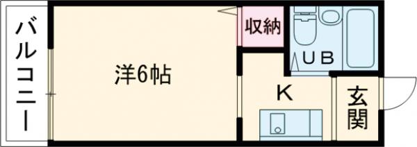 コーポM&I 1号棟の間取り