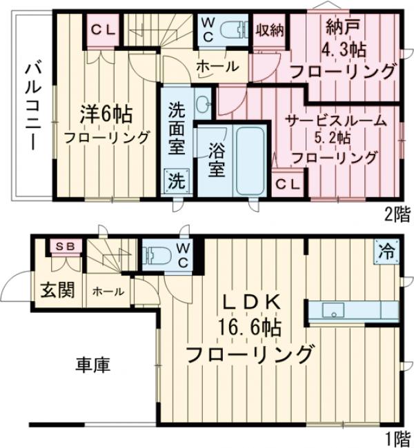Kolet国立#02の間取り