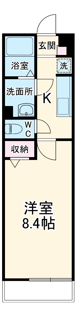 リブリ・藤沢Ⅱの間取り