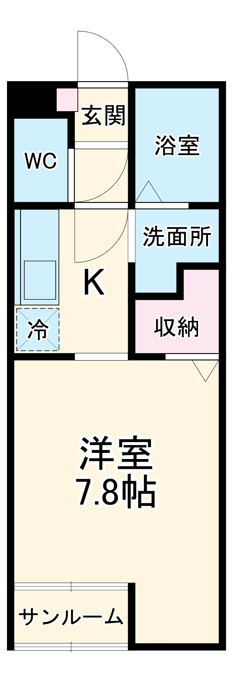 チベの間取り