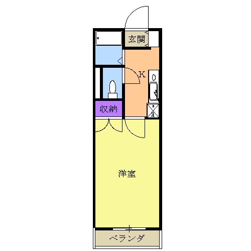 レジデンスカープ宇都宮の間取り