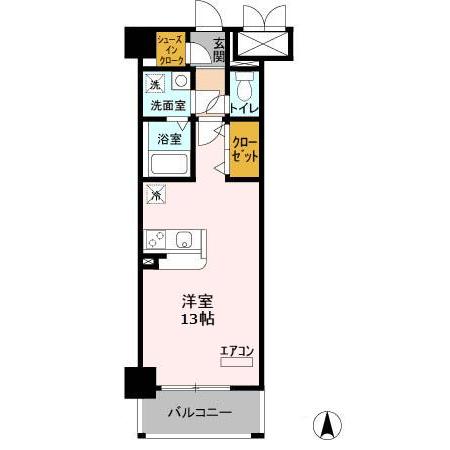 リュージュの間取り