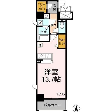 リュージュの間取り