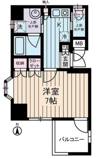 西川ビルの間取り