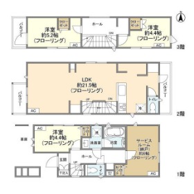 Kolet竹ノ塚#05の間取り