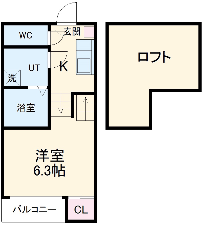 La Fonteの間取り