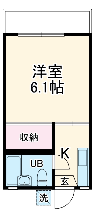 ハピネスハイムの間取り