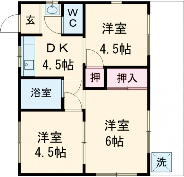広木住宅の間取り