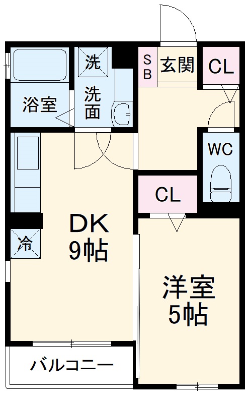 HILL’s VIEWの間取り