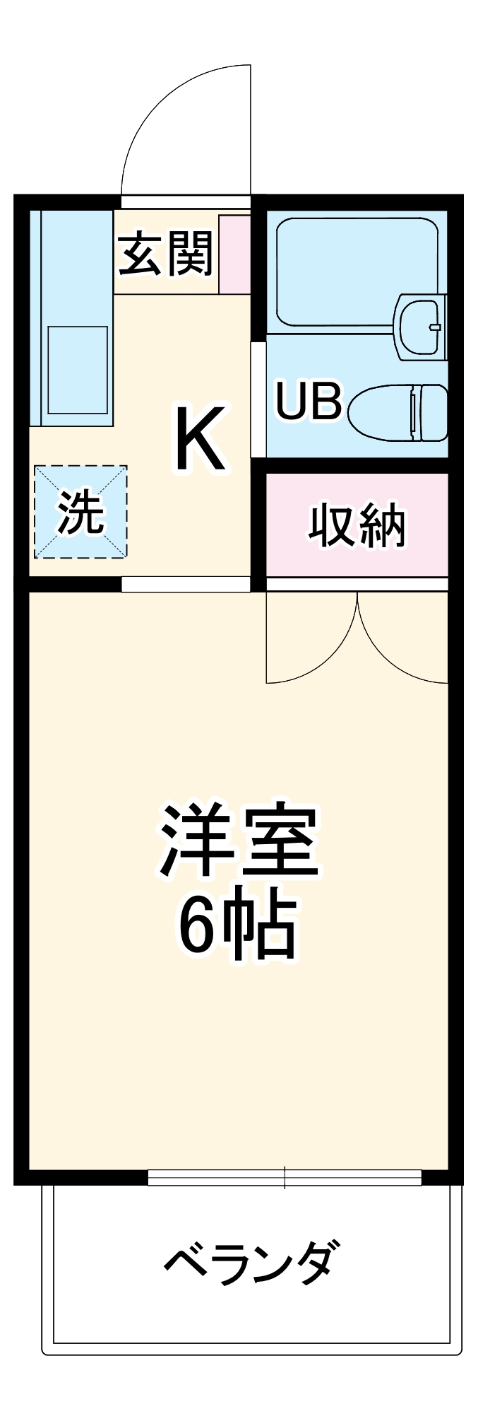 サニーコーポ第3の間取り