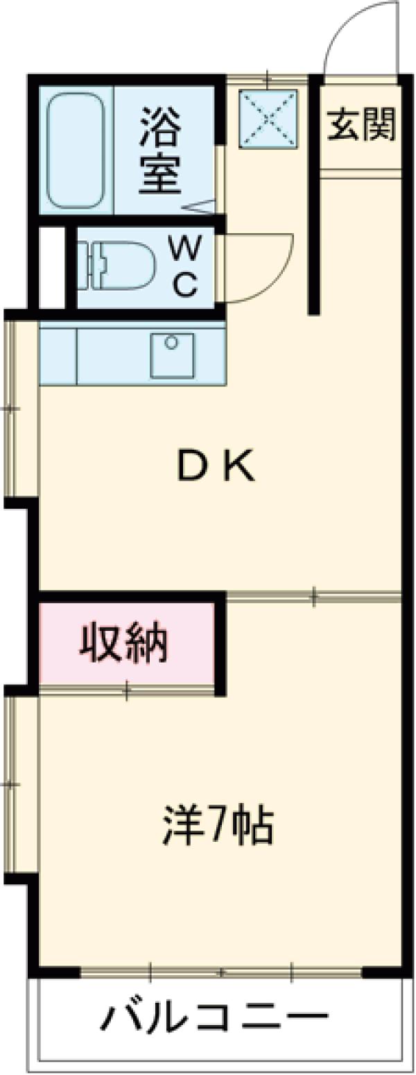 マンションソレイユの間取り