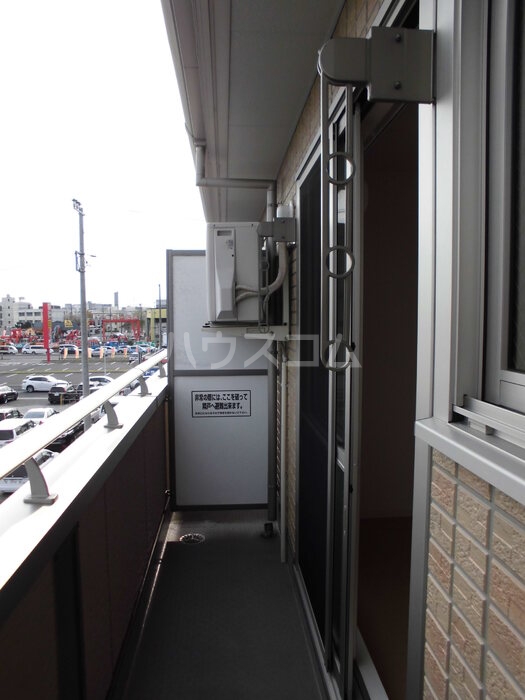 12/25 バルコニー