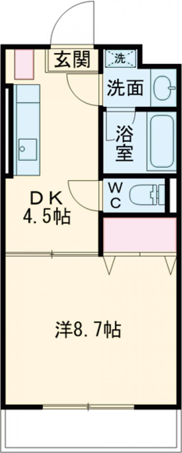 ピソベルデの間取り