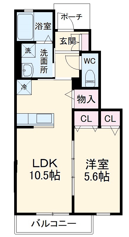 クレール Bois ileの間取り