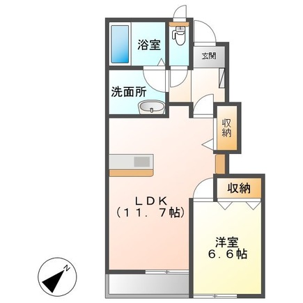 Pure Green 豊の間取り