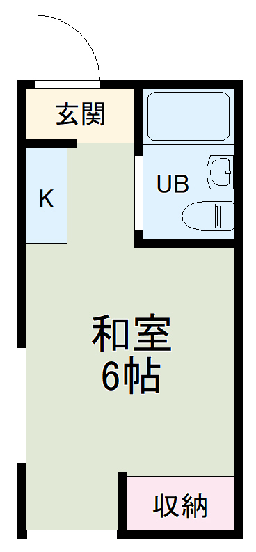 ハイツキャリコの間取り