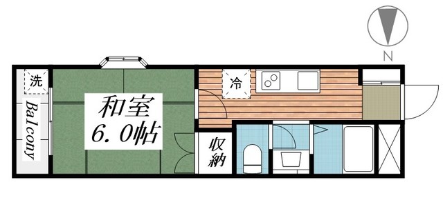 SKハイツの間取り