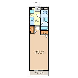 フローレス六番館の間取り