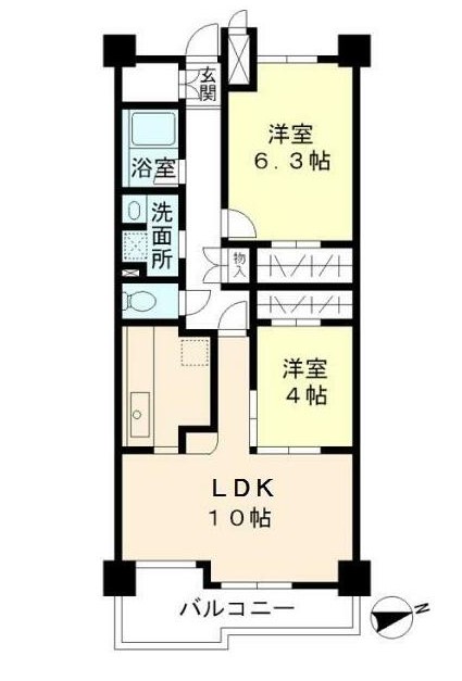 グリーンヒルズ目白の間取り
