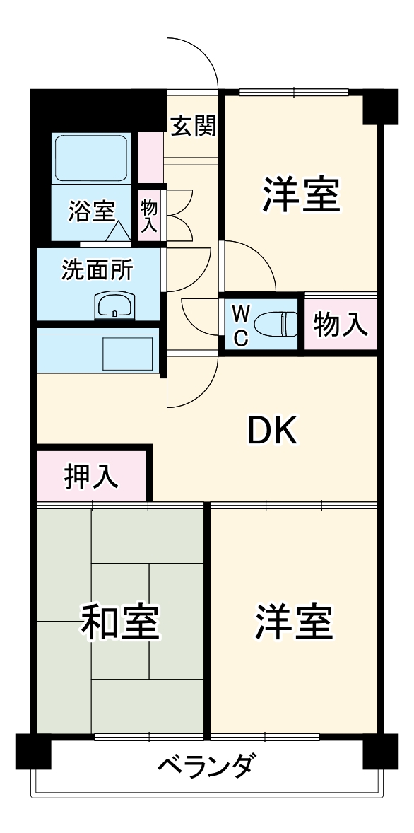 ガーデンハイツ安藤の間取り